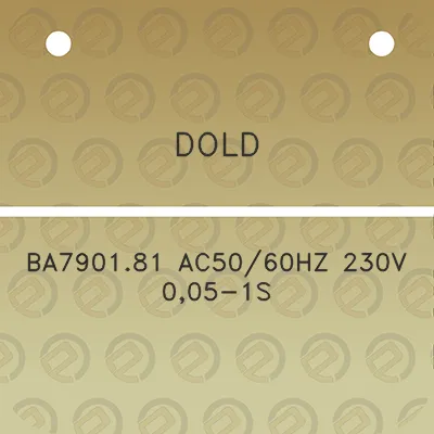 dold-ba790181-ac5060hz-230v-005-1s