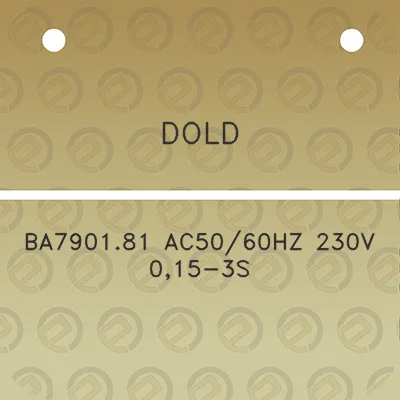 dold-ba790181-ac5060hz-230v-015-3s