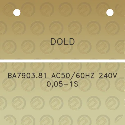 dold-ba790381-ac5060hz-240v-005-1s