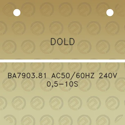 dold-ba790381-ac5060hz-240v-05-10s