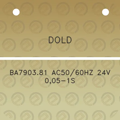 dold-ba790381-ac5060hz-24v-005-1s