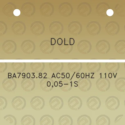 dold-ba790382-ac5060hz-110v-005-1s