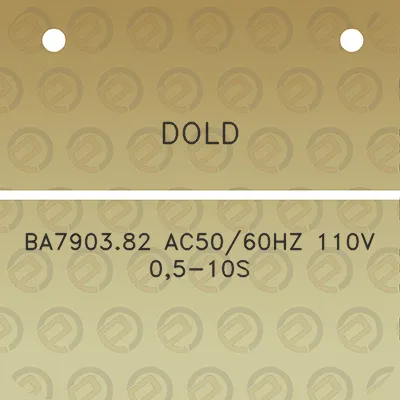 dold-ba790382-ac5060hz-110v-05-10s