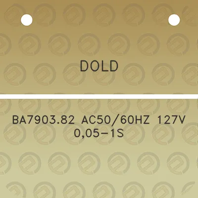 dold-ba790382-ac5060hz-127v-005-1s