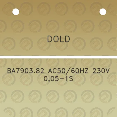 dold-ba790382-ac5060hz-230v-005-1s