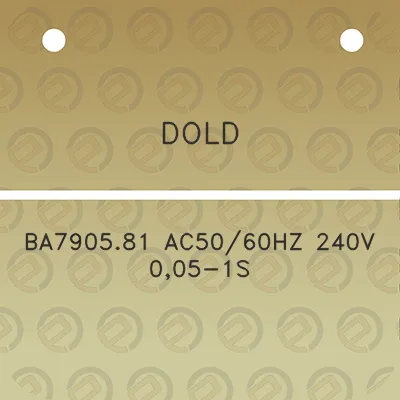 dold-ba790581-ac5060hz-240v-005-1s