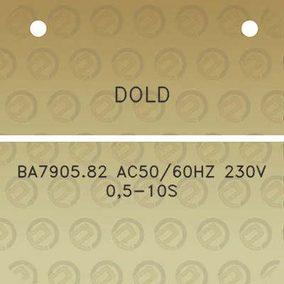 dold-ba790582-ac5060hz-230v-05-10s