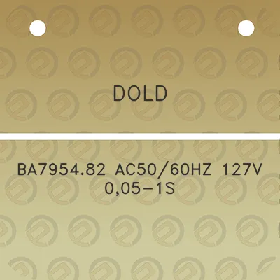 dold-ba795482-ac5060hz-127v-005-1s