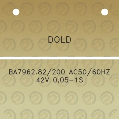 dold-ba796282200-ac5060hz-42v-005-1s