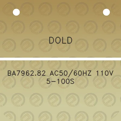 dold-ba796282-ac5060hz-110v-5-100s