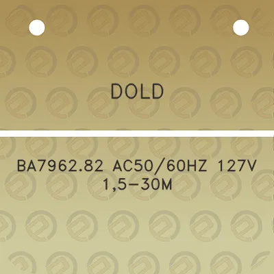 dold-ba796282-ac5060hz-127v-15-30m