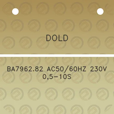 dold-ba796282-ac5060hz-230v-05-10s