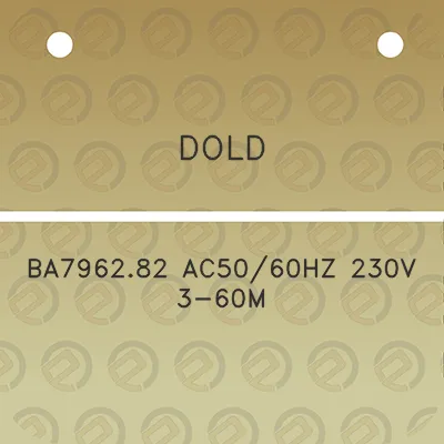 dold-ba796282-ac5060hz-230v-3-60m