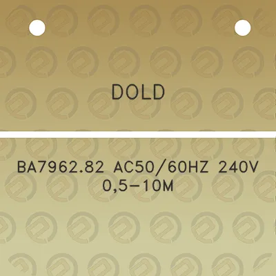 dold-ba796282-ac5060hz-240v-05-10m