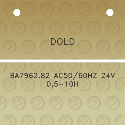 dold-ba796282-ac5060hz-24v-05-10h