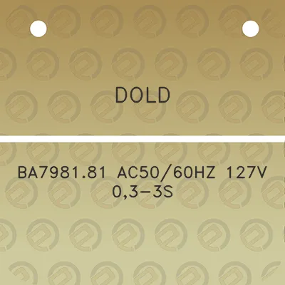 dold-ba798181-ac5060hz-127v-03-3s