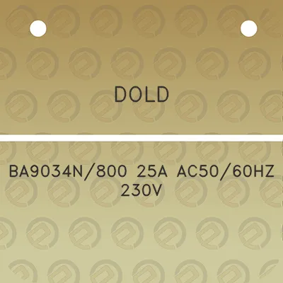 dold-ba9034n800-25a-ac5060hz-230v