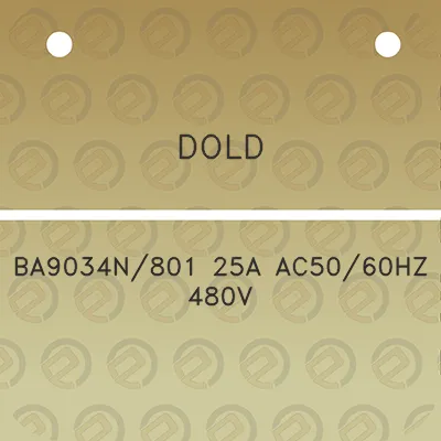 dold-ba9034n801-25a-ac5060hz-480v