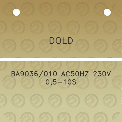 dold-ba9036010-ac50hz-230v-05-10s