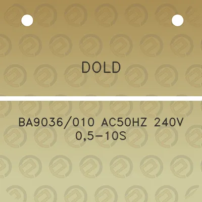 dold-ba9036010-ac50hz-240v-05-10s