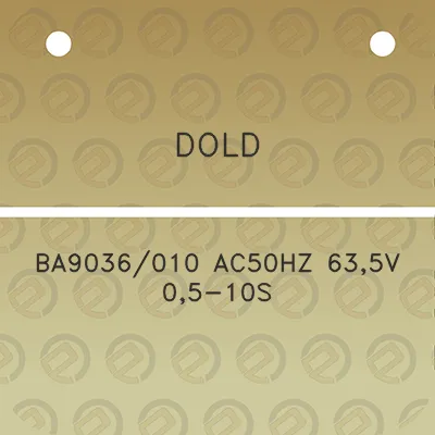 dold-ba9036010-ac50hz-635v-05-10s