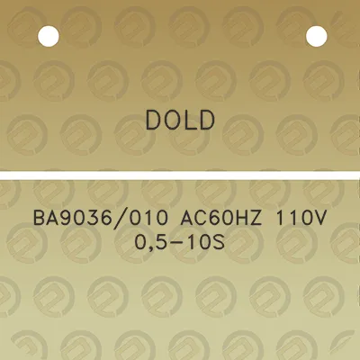 dold-ba9036010-ac60hz-110v-05-10s