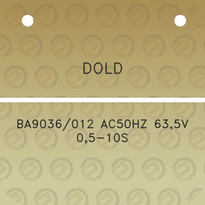 dold-ba9036012-ac50hz-635v-05-10s