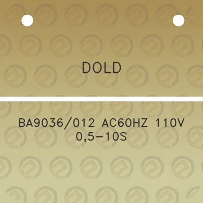 dold-ba9036012-ac60hz-110v-05-10s