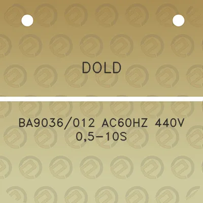 dold-ba9036012-ac60hz-440v-05-10s