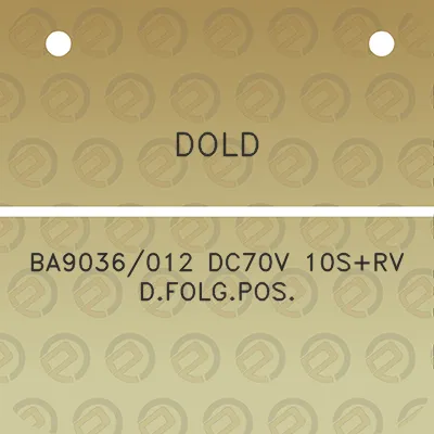 dold-ba9036012-dc70v-10srv-dfolgpos