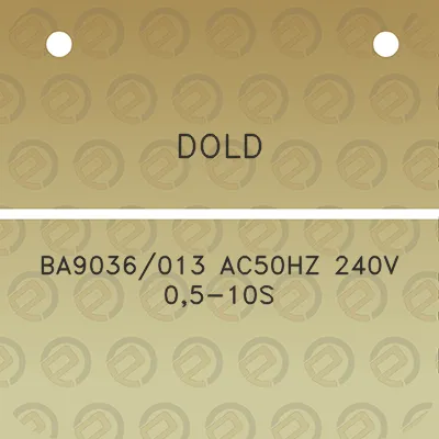 dold-ba9036013-ac50hz-240v-05-10s