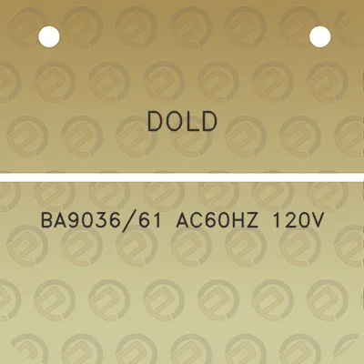 dold-ba903661-ac60hz-120v