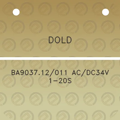 dold-ba903712011-acdc34v-1-20s