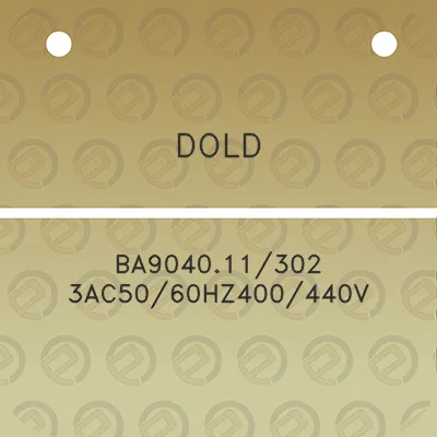 dold-ba904011302-3ac5060hz400440v