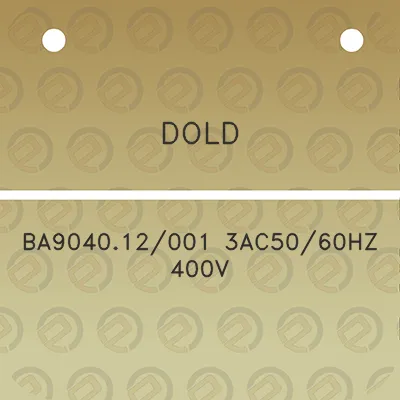 dold-ba904012001-3ac5060hz-400v