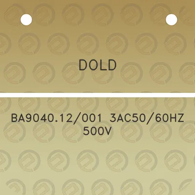 dold-ba904012001-3ac5060hz-500v