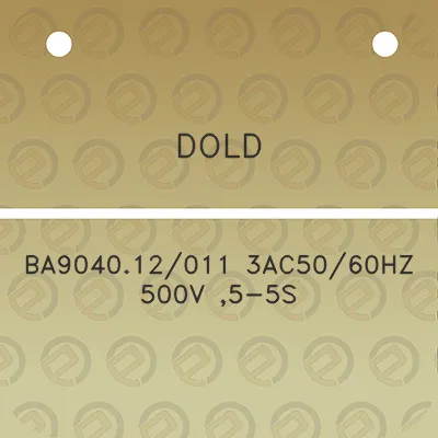 dold-ba904012011-3ac5060hz-500v-5-5s