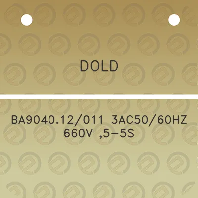 dold-ba904012011-3ac5060hz-660v-5-5s