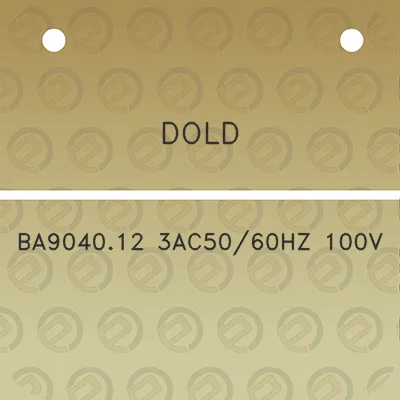 dold-ba904012-3ac5060hz-100v