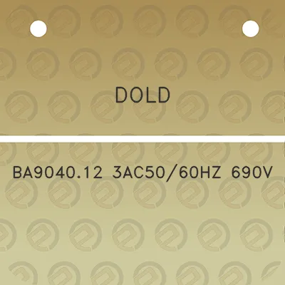 dold-ba904012-3ac5060hz-690v