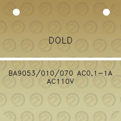 dold-ba9053010070-ac01-1a-ac110v