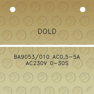 dold-ba9053010-ac05-5a-ac230v-0-30s