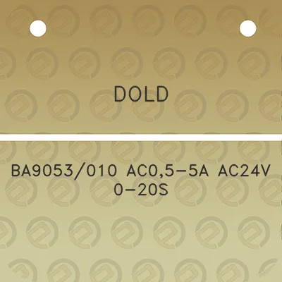 dold-ba9053010-ac05-5a-ac24v-0-20s