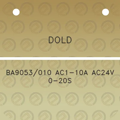 dold-ba9053010-ac1-10a-ac24v-0-20s