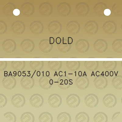 dold-ba9053010-ac1-10a-ac400v-0-20s