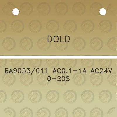 dold-ba9053011-ac01-1a-ac24v-0-20s