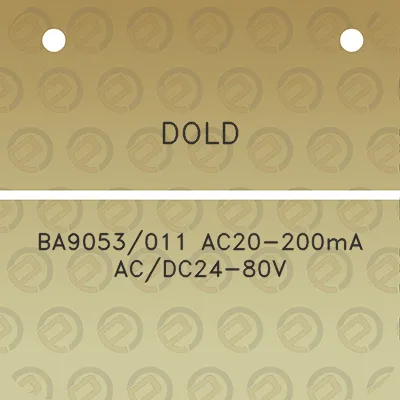 dold-ba9053011-ac20-200ma-acdc24-80v