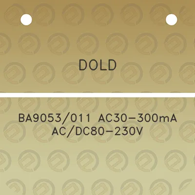 dold-ba9053011-ac30-300ma-acdc80-230v