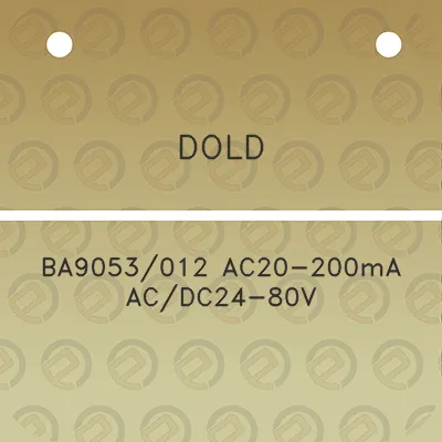 dold-ba9053012-ac20-200ma-acdc24-80v