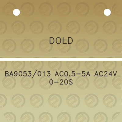 dold-ba9053013-ac05-5a-ac24v-0-20s